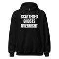 SCATTERED GHOSTS OVERNIGHT hoodie, black