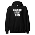 HAUNTED BY MY INBOX hoodie, black