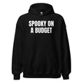 SPOOKY ON A BUDGET hoodie, black