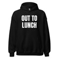 OUT TO LUNCH hoodie, black