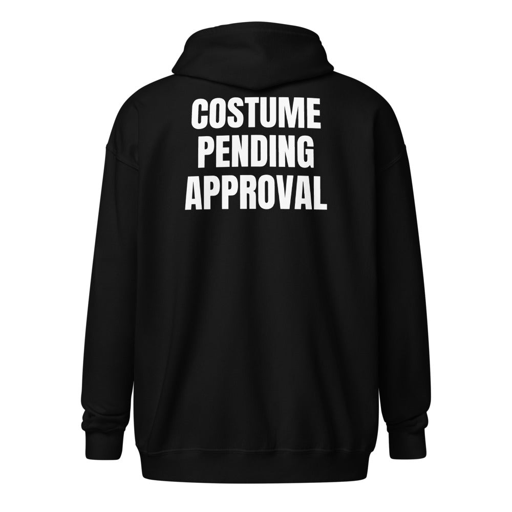 COSTUME PENDING APPROVAL zip hoodie, black