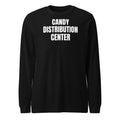 CANDY DISTRIBUTION CENTER long sleeve tee, black