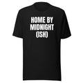 HOME BY MIDNIGHT (ISH) tee, black