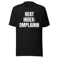 HEAT INDEX: COMPLAINING tee, black