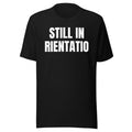 STILL IN ORIENTATION tee, black