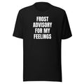 FROST ADVISORY FOR MY FEELINGS tee, black