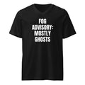 FOG ADVISORY: MOSTLY GHOSTS v-neck tee, black