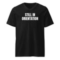 STILL IN ORIENTATION v-neck tee, black