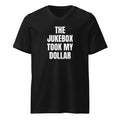 THE JUKEBOX TOOK MY DOLLAR v-neck tee, black