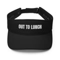 OUT TO LUNCH visor, black