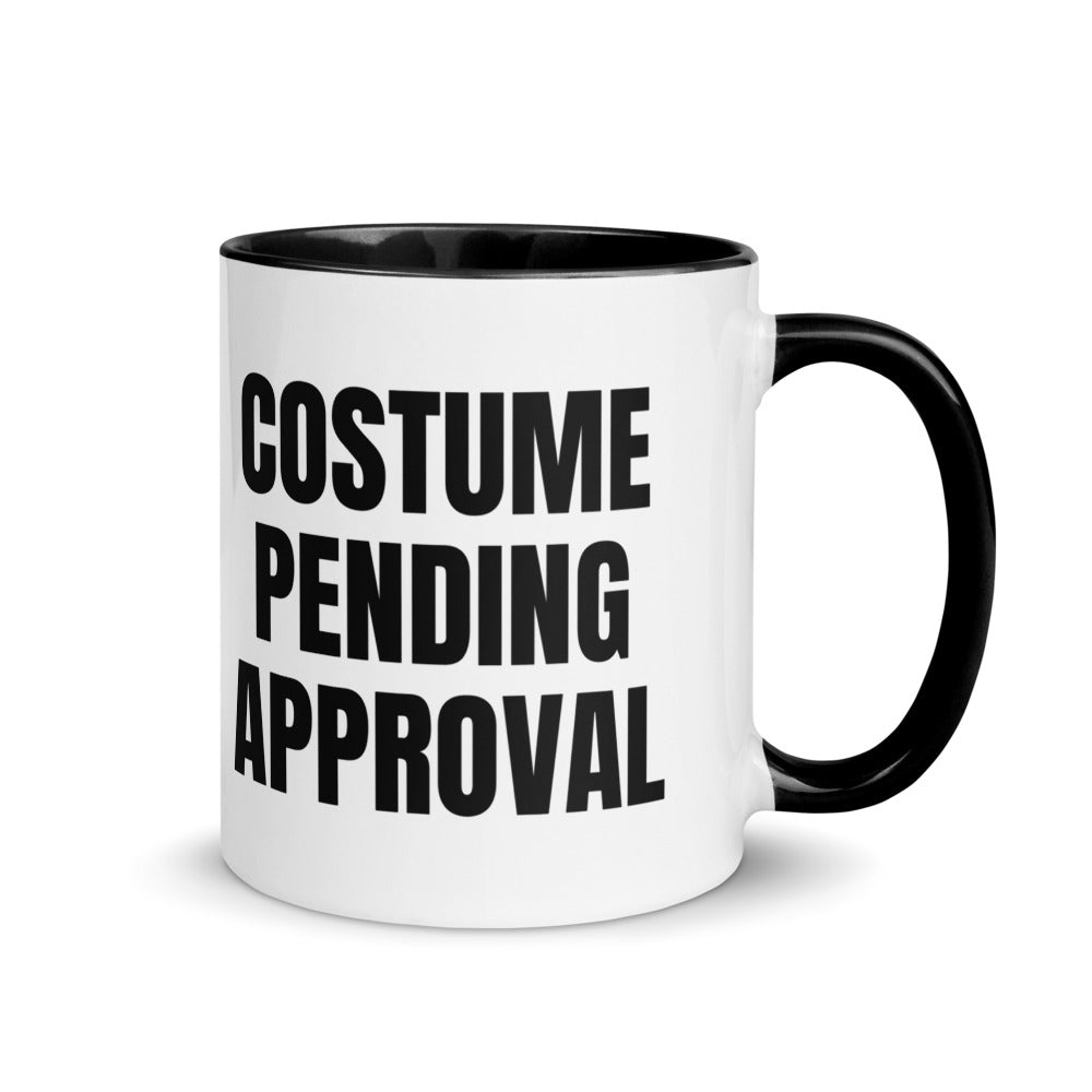 COSTUME PENDING APPROVAL two-tone mug, black