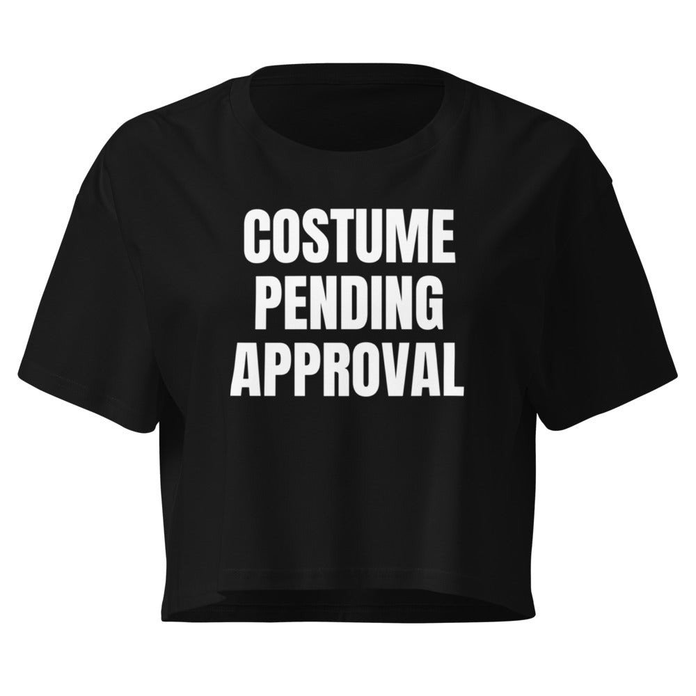 COSTUME PENDING APPROVAL crop top, black