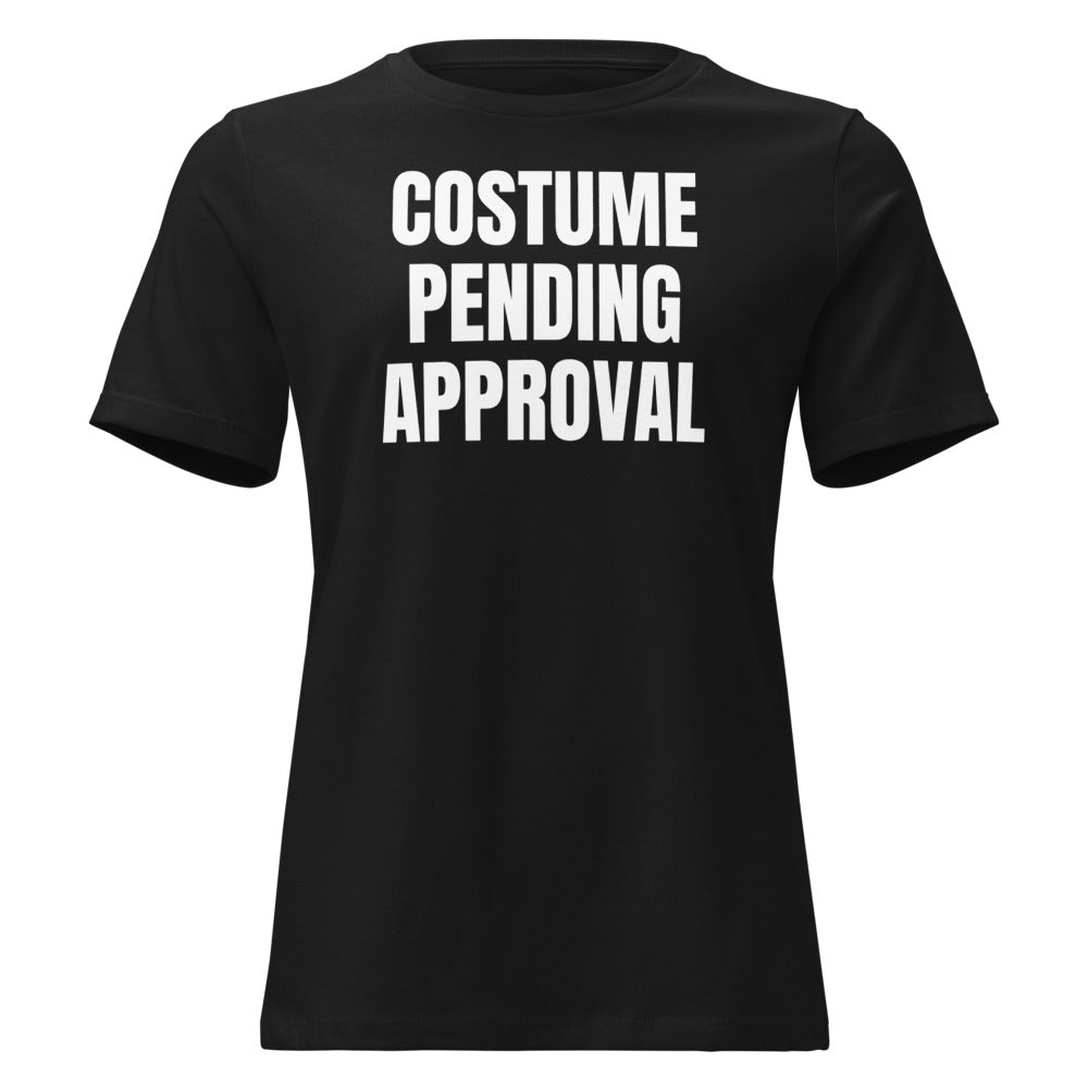 COSTUME PENDING APPROVAL women's relaxed tee, black