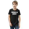 SNOWED-IN ENERGY kids tee, black